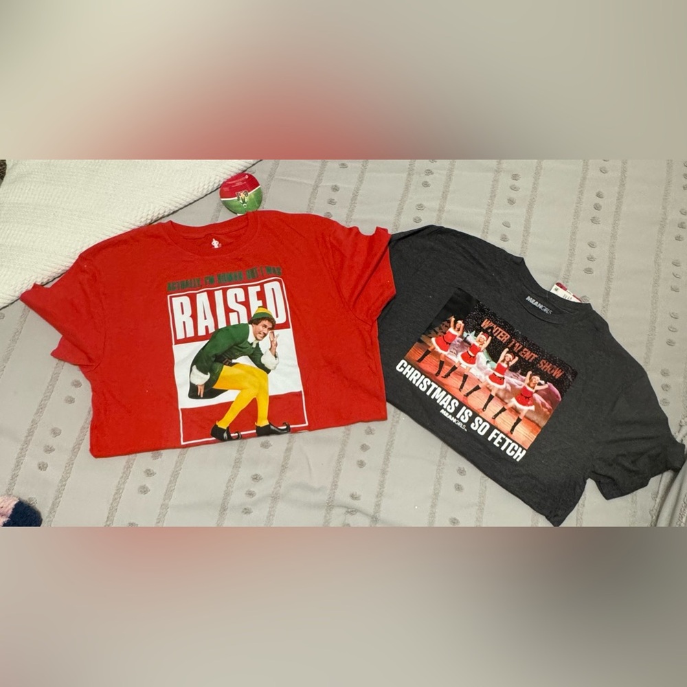 Unisex 2 Christmas shirts